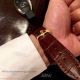 Perfect Replica Rolex Datejust White Dial Dark Brown Leather Strap 40mm Watch (9)_th.jpg